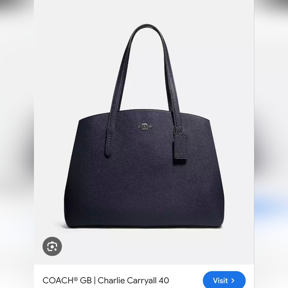 Coach Charlie Carryall *Missing Full Coach Logo